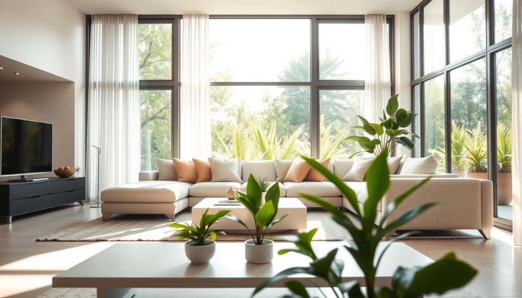 זרימת אוויר בסלון