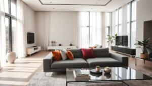 סלון מודרני זוהר