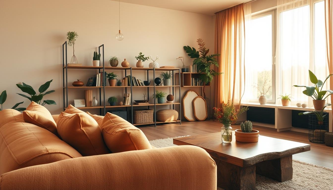 עיצוב פנים בגוונים טבעיים